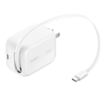 Belkin WCH023DQWH mobile device charger Smartphone White AC Fast charging Indoor
