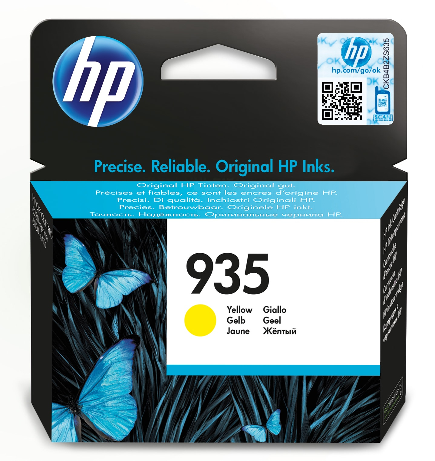 HP C2P22AE/935 Ink cartridge yellow, 400 pages ISO/IEC 24711 4.5ml for HP OfficeJet Pro 6230