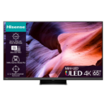 Hisense 65U8KQ 165.1 cm (65") 4K Ultra HD Wi-Fi Black, Grey 500 cd/mÂ²