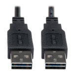 Tripp Lite UR020-006 USB cable 72" (1.83 m) USB 2.0 USB A Black