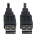 Tripp Lite UR020-010 USB cable 120.1" (3.05 m) USB 2.0 USB A Black