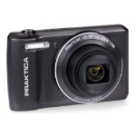 Praktica Luxmedia Z212 20MP 12x Zoom Compact Camera - Graphite