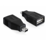 DeLOCK 65277 cable gender changer mini USB USB 2.0-A Black