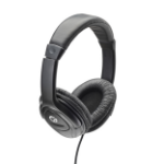 connektgear HP517 Stereo PC Headset with In-Line Mic and Volume Control - Black
