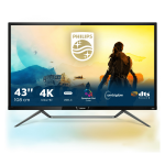 Philips M Line 4K HDR display with Ambiglow 436M6VBPAB/00