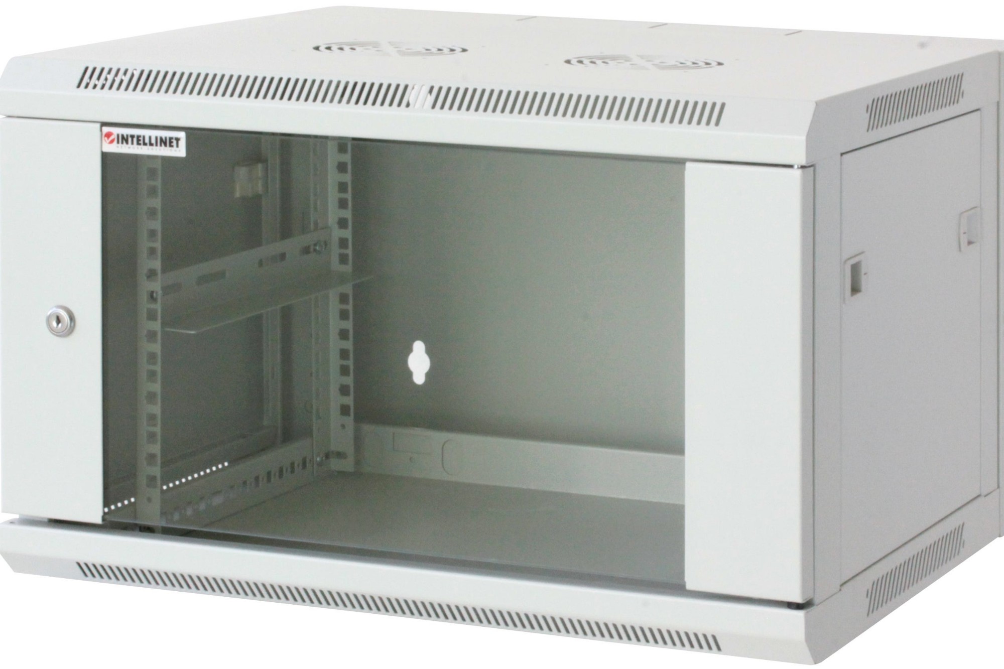Photos - Server Component INTELLINET Network Cabinet, Wall Mount , 12U, Usable Depth 3 711 (Standard)