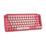 Logitech 920-010579 keyboard Universal RF Wireless + Bluetooth Burgundy, Pink, Rose