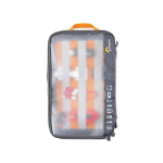 Lowepro GearUp Case Large Purse Nylon, Ripstop Grey, Orange