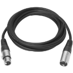 Vivolink PROAUDXLRMF1 audio cable 1 m XLR Black