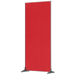 Nobo 1915528 magnetic board Felt 800 x 300 mm Red
