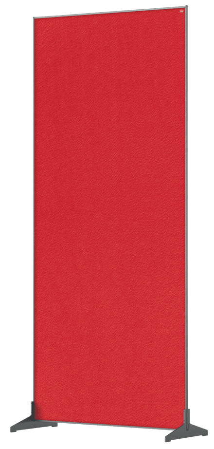 Photos - Dry Erase Board / Flipchart Nobo 1915528 magnetic board Felt 800 x 300 mm Red 
