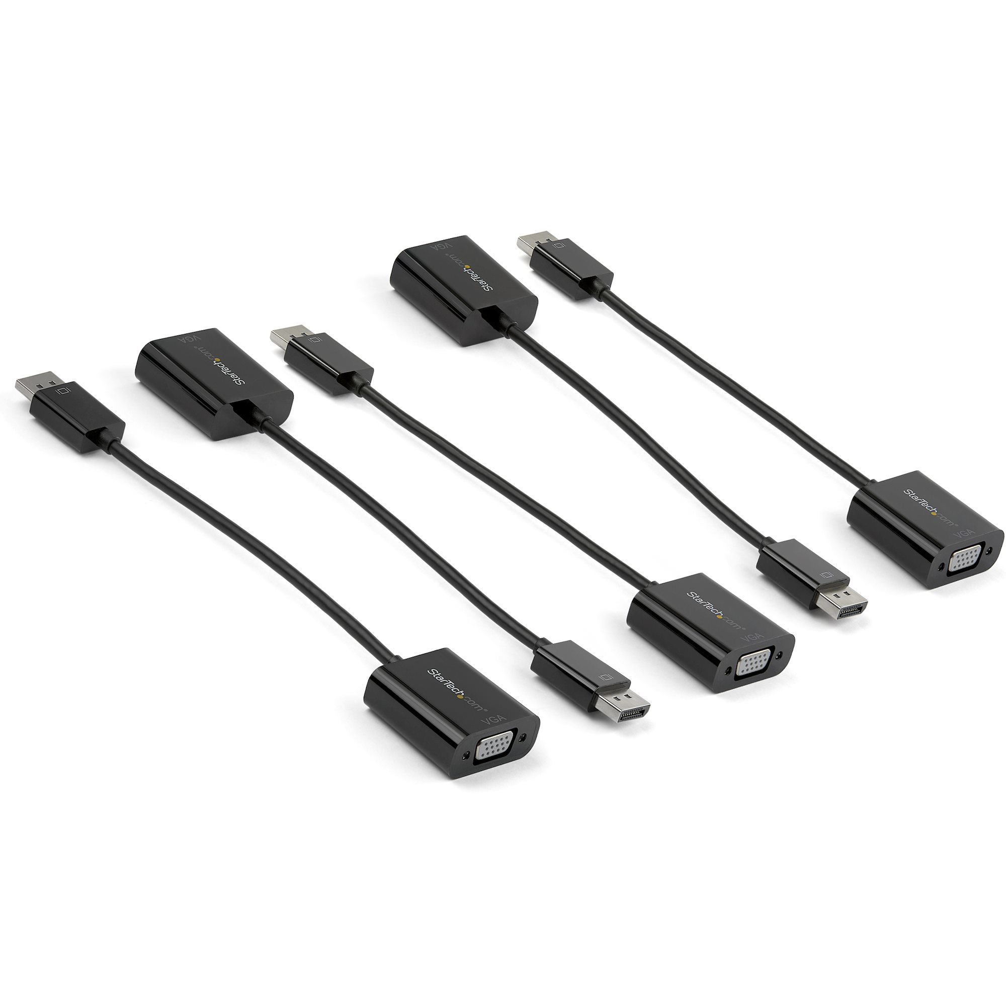Image of StarTech.com 5-Pack DisplayPort to VGA Adapter - DisplayPort 1.2...