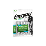 Energizer AA 2300mAh Recharge Extreme Rechargable NiMH Batteries - Pack of 4