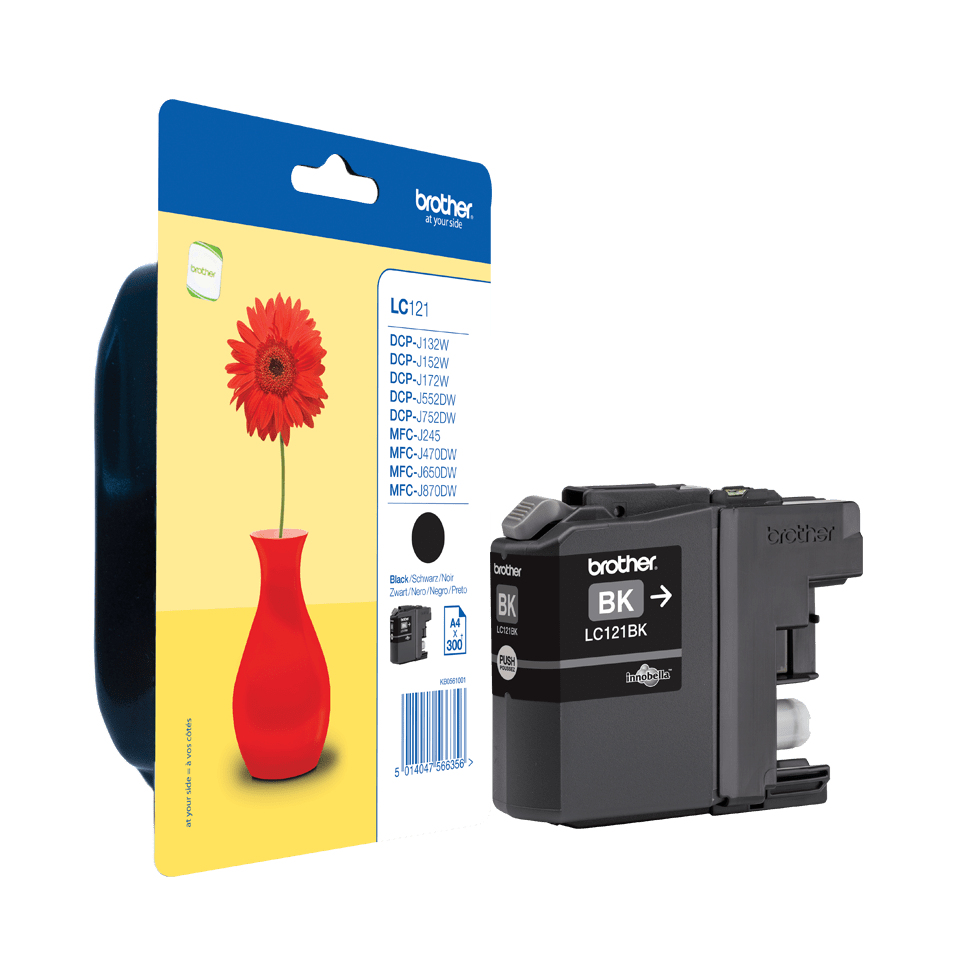 Brother LC121BK Inkjet Cartridge Black LC121BK