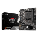 MSI A520M-A PRO motherboard AMD A520 Socket AM4 micro ATX