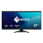 EIZO FlexScan EV3450XC-BK computer monitor 86.6 cm (34.1") 3440 x 1440 pixels UltraWide Quad HD LED Black