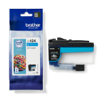 Brother LC424C inktcartridge 1 stuk(s) Origineel Cyaan