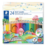 Staedtler Noris erasable 144 50 colour pencil Multicolour 24 pc(s)