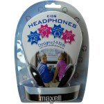 Maxell Kids Safe Headphones Wired Music Pink