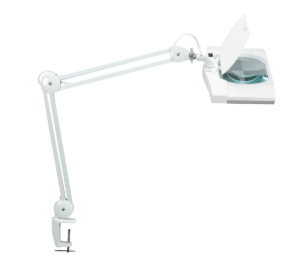 EU Product - LED Lupenleuchte Vitrum mit Klemmfu� wei� thumbnail