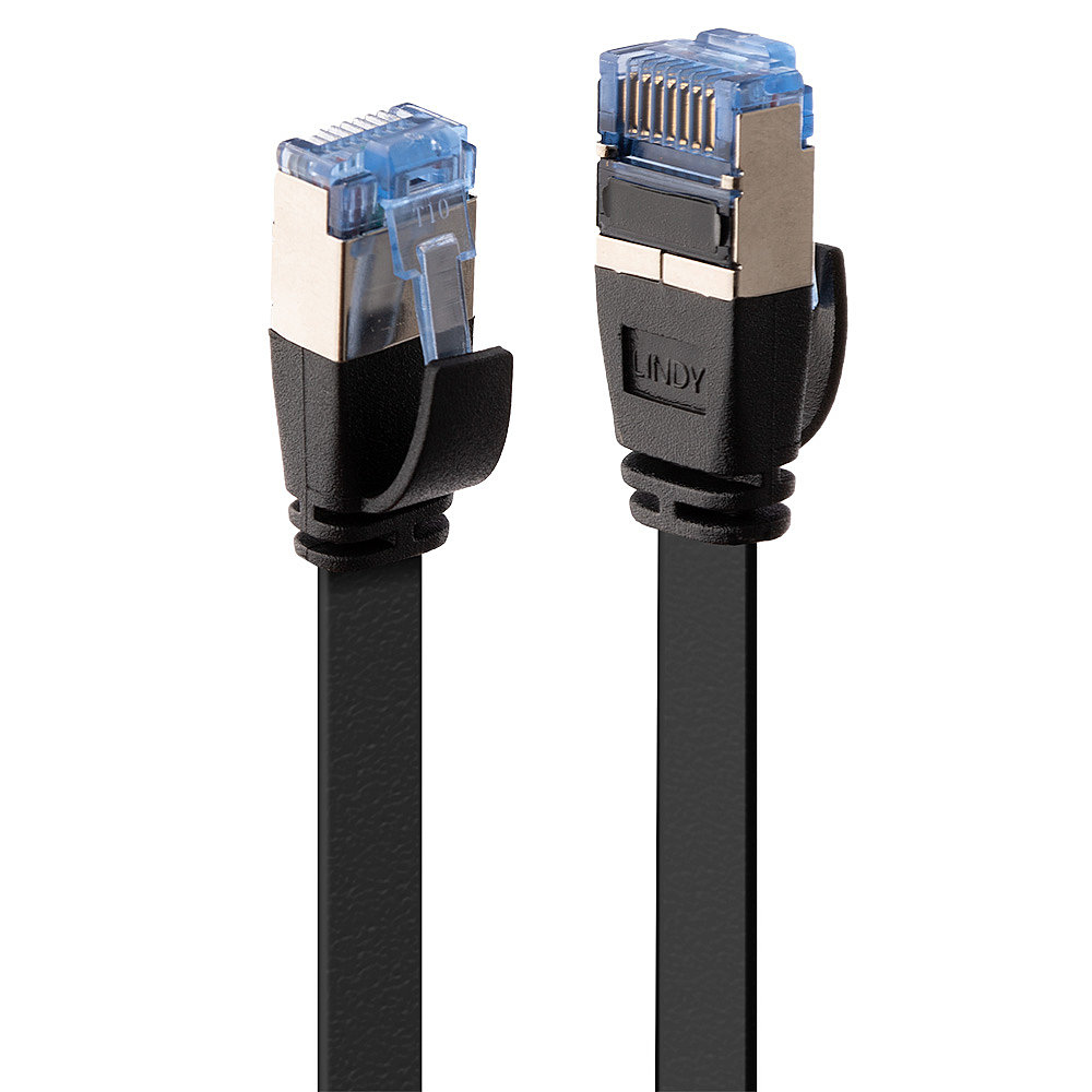 Lindy 47480 networking cable Black 0.3 m Cat6a U/FTP (STP)