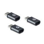 Conceptronic DONN USB-C to Micro USB OTG Adapter 3-Pack