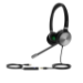 Yealink UH36 Dual Teams Headset Wired Head-band Office/Call center USB Type-A Black, Silver