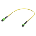 Ubiquiti UACC-OFC-SA-MPMP-0.5M InfiniBand/fibre optic cable Yellow