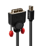 Lindy 2m Mini DisplayPort to DVI Cable, Black