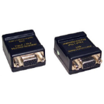 Cables Direct NLVGA-AUD AV extender AV transmitter & receiver Black
