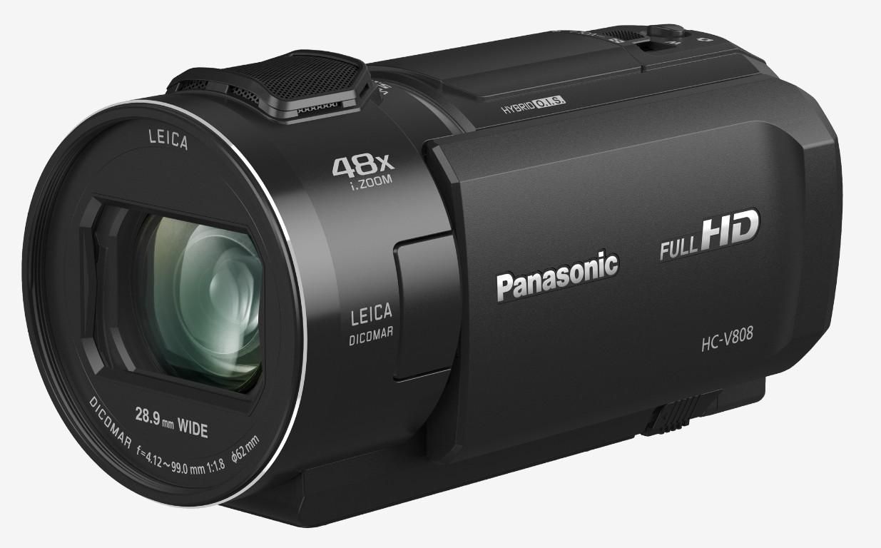 Image of Panasonic HC-V808 - Camcorder - 1080p 50 BpS - Camcorder - 8.57 MP