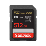 SanDisk Extreme PRO 512 GB SDXC UHS-II Class 10 -