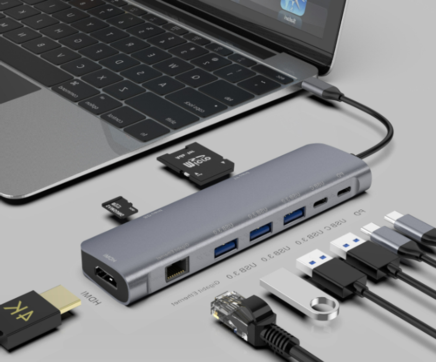 JLC JS30 9 Port Adapter - Silver