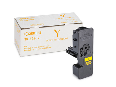 Image of Kyocera 1T02R9ANL1/TK-5220Y Toner-kit yellow, 1.2K pages ISO/IEC...