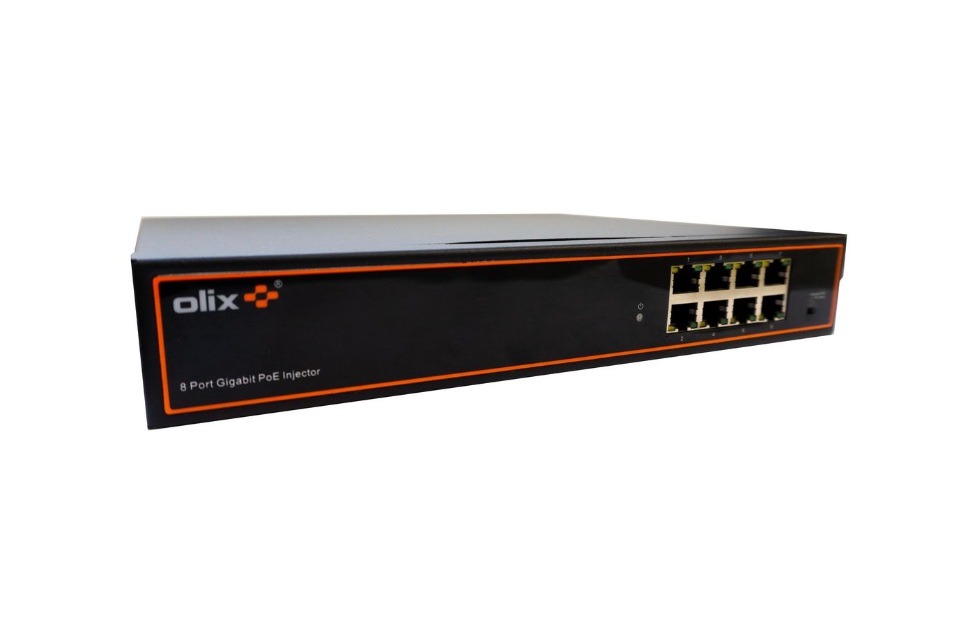 8 Port Gigabit PoE injector  with 550W PSU