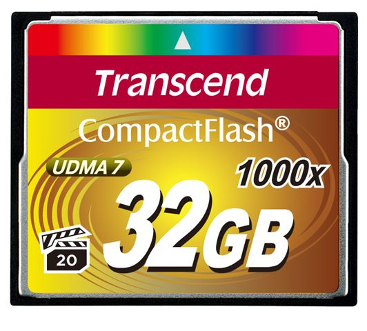 Image of Transcend CompactFlash 1000x 32GB