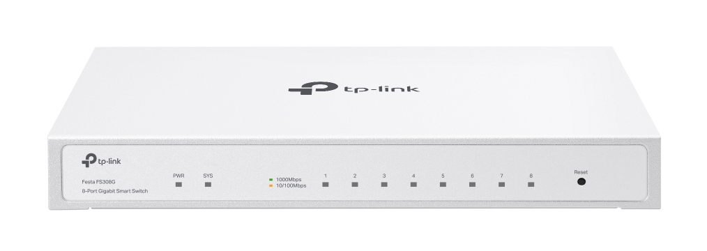 Tp-Link White Festa Fs308g Managed L2/L2+ Gigabit Ethernet (10/100/1000) Pow