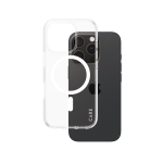 PanzerGlass CARE by ® Flagship Case Transparent Urban Combat w. White MagSafe iPhone 16 Pro