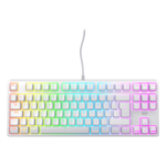 CHERRY K4V2 RGB Tenkeyless White edition, Mechanical gaming keyboard, Nordic