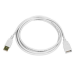 Monoprice USB 2.0 M/F, 1.8m USB cable 70.9" (1.8 m) USB A White