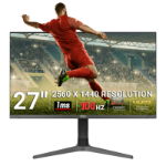piXL CM27G7 27 Inch 100Hz QHD IPS Widescreen Gaming Monitor