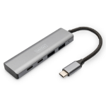 Digitus USB-C 4 Port HUB, 2x USB A + 2x USB-C