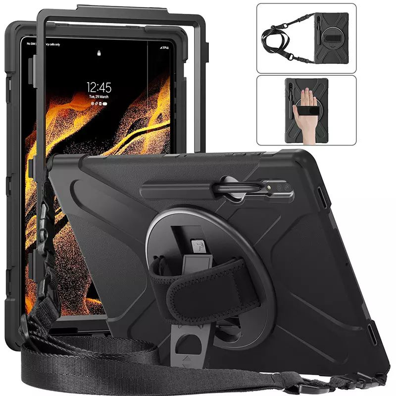 Image of eSTUFF ES681856-BULK tablet case 31.5 cm (12.4") Bumper Black