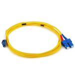 Monoprice 5313 InfiniBand/fibre optic cable 118.1" (3 m) 2x LC 2x SC OFNR Yellow