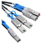 Atto CABL-2428-E2X Cable SAS hybrid cable External SFF-8644 to 2 AND 2