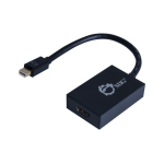 Siig CB-DP1N11-S1 video cable adapter 5.91" (0.15 m) Mini DisplayPort HDMI Type A (Standard) Black