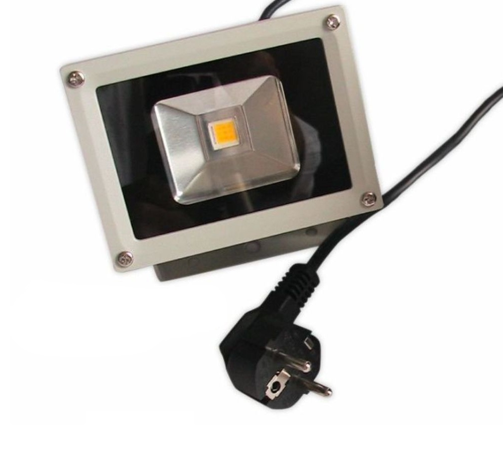 EU Product - Spot Outdoor Baustrahler 10W graues Gehuse - UV thumbnail