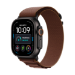 Apple Watch Ultra 4 GPS + Cellular 49mm Black Titanium Case with Burgundy Alpine Loop - M