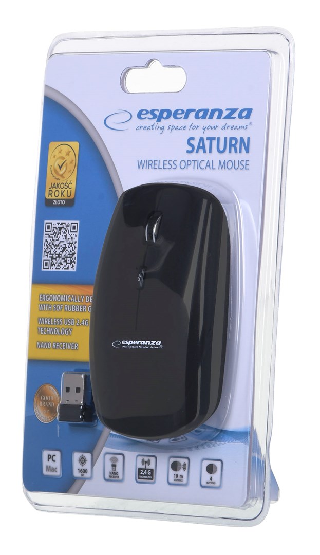 ESP eranza EM120K mouse RF Wireless Optical 1600 DPI