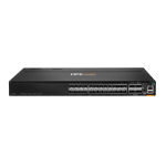 HPE Aruba Networking CX 8100 24x10G SFP+ 4x40/100G QSFP28 FB Airflow 3Fan 2AC PSU Switch Bdl